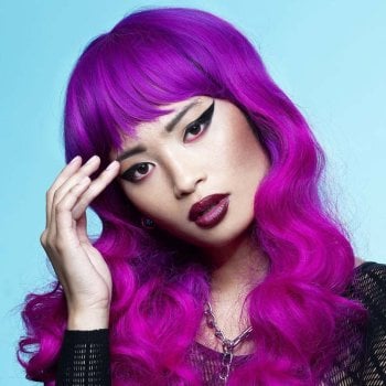 MANIC PANIC SIREN WIG - FUCHSIA PASSION